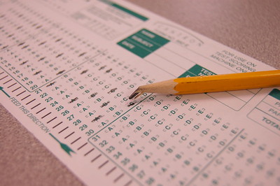 scantron sheet with pencil communitycllege enrollment