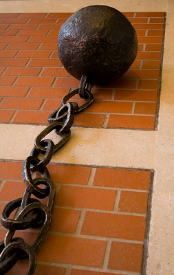 ball and chain student loan debt