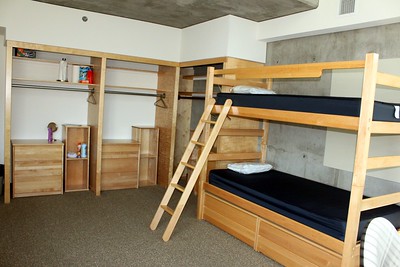 on-campus housing dorm room