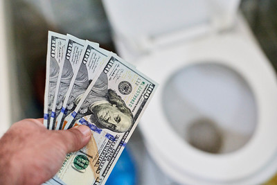 money down the toilet WCC energy costs