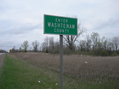 Washtenaw County sign community college graduate