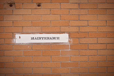 maintenance sign deferred maintenance