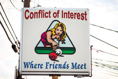Conflict of Interest sign