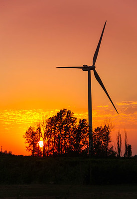 wind turbine Michigan wind energy