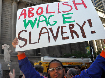 wage slavery sign low-wage academic programs