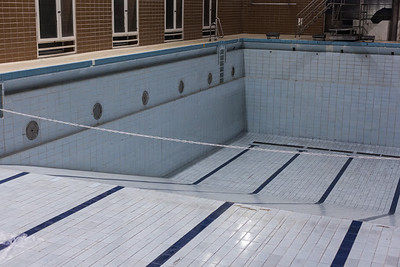 empty swimming pool